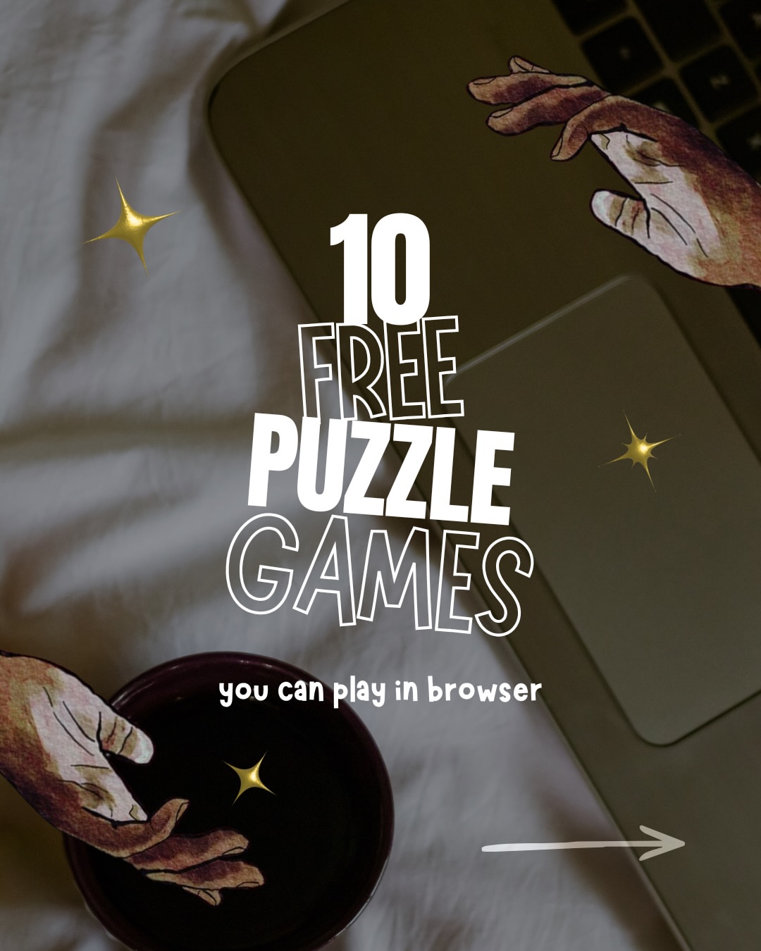 These 10 free browser puzzle games let you solve mysteries, search abandoned computers, decode fictional langu