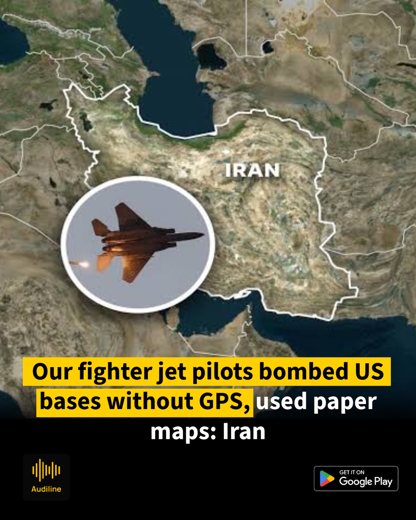 Iranian Air Force fighter jet pilots allegedly used paper maps and traditional navigation techniques instead of GPS to successfully bomb U.S. military bases. The Deputy Coordinator of the Islamic Republic of Iran Air Force (IRIAF), Brigadier General Masoud Jafari, stated that maintaining complete electronic silence was their “trump card” to evade modern satellite and radar tracking.

#iran #usa #us #usvsiran #fighterjet
