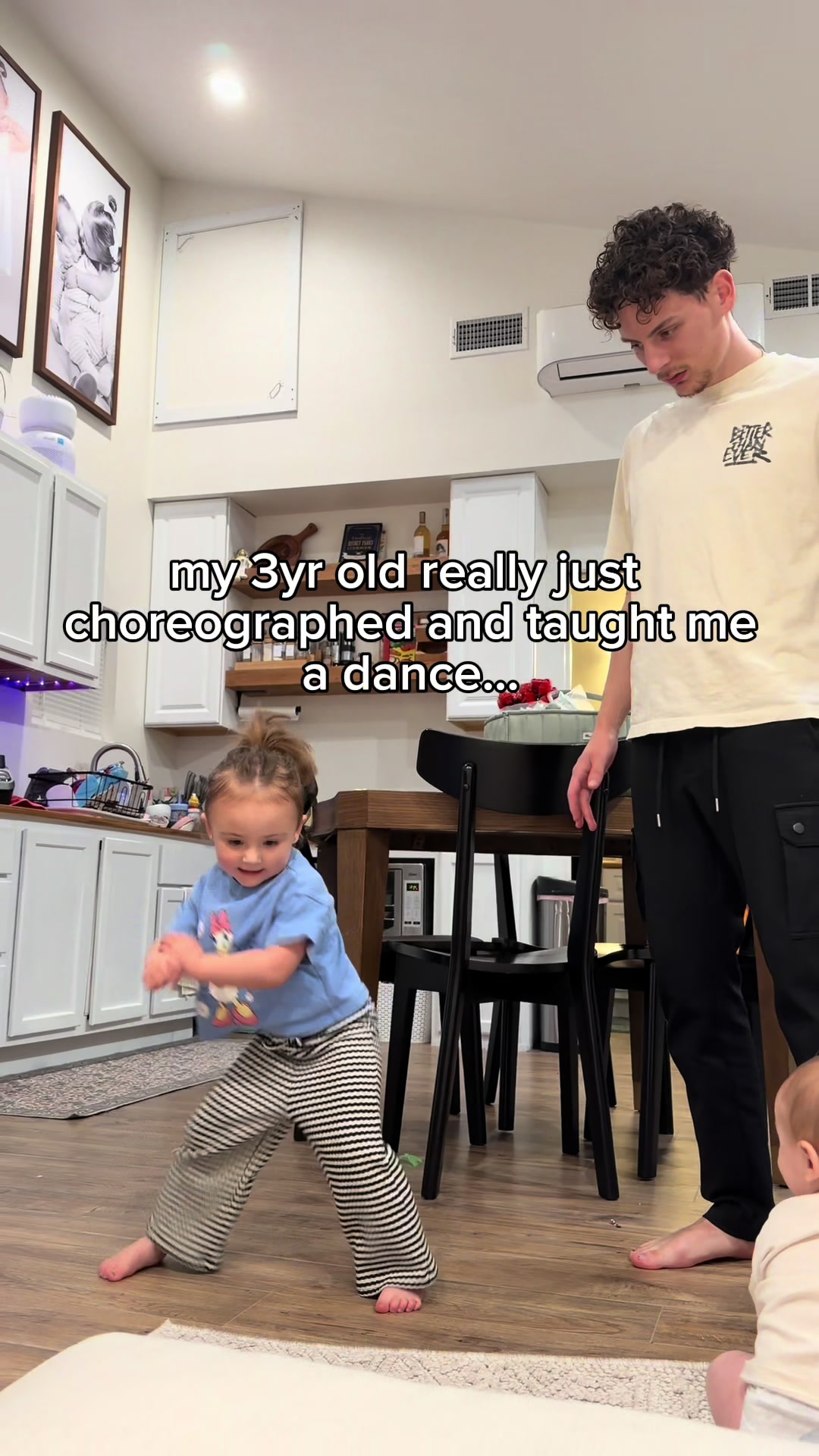 Why was it actually good?🤣 #firsttimedad #toddler #daughter #dance 