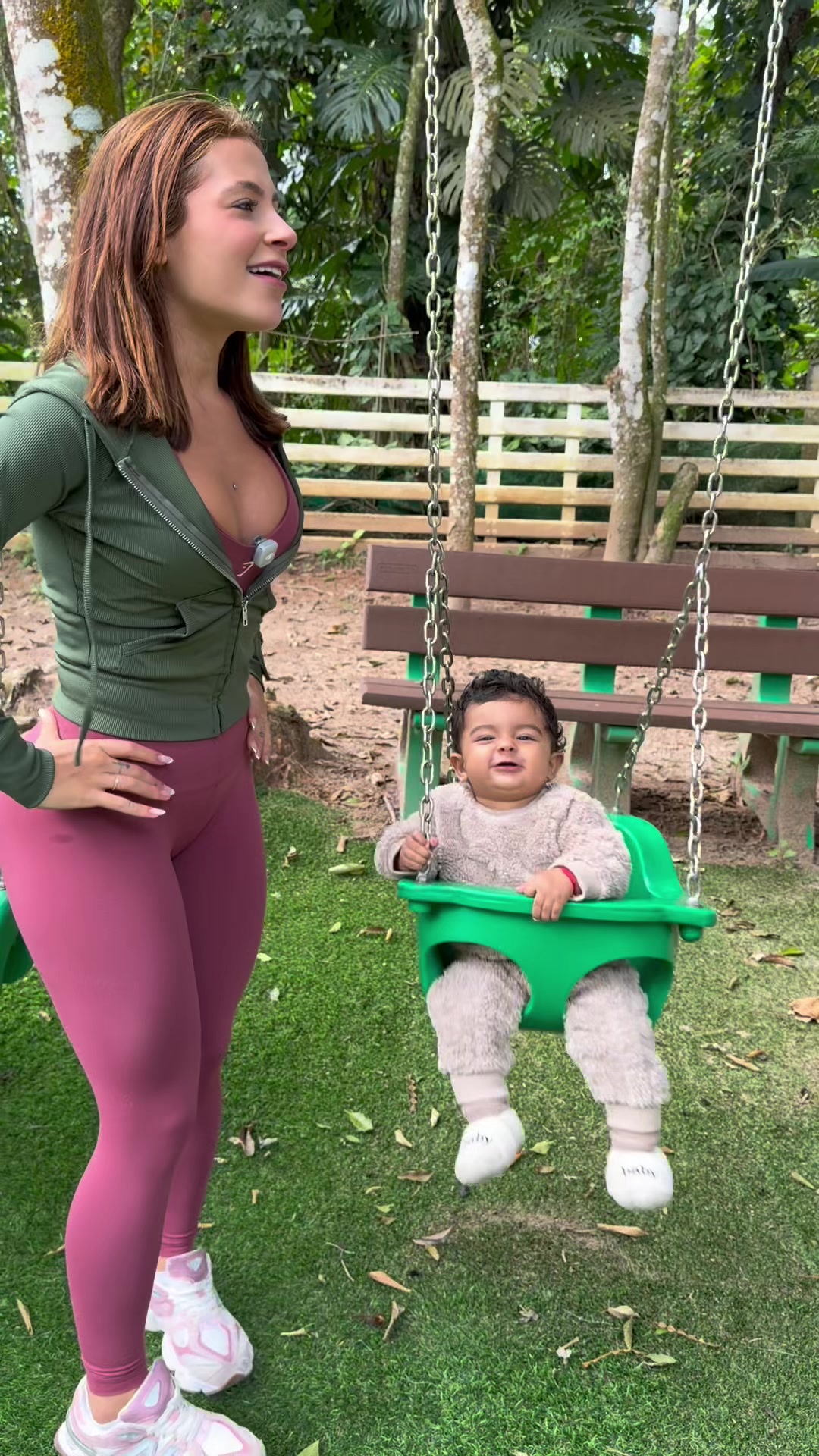 Só de pensar que eu morria de medo de ser mãe kkkkkkk 