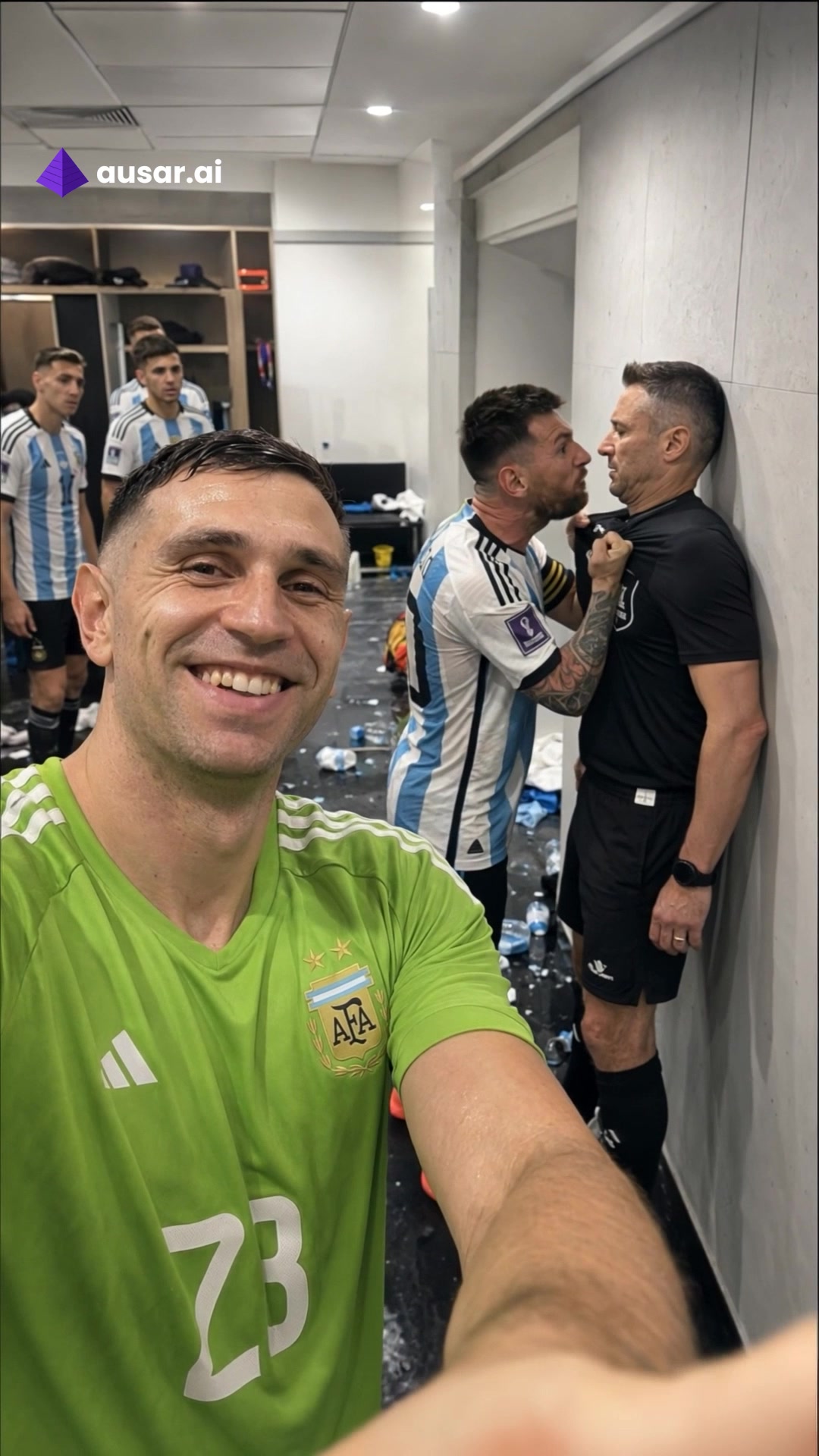 messi after argentina lost💔 #messi #worldcup #fyp 