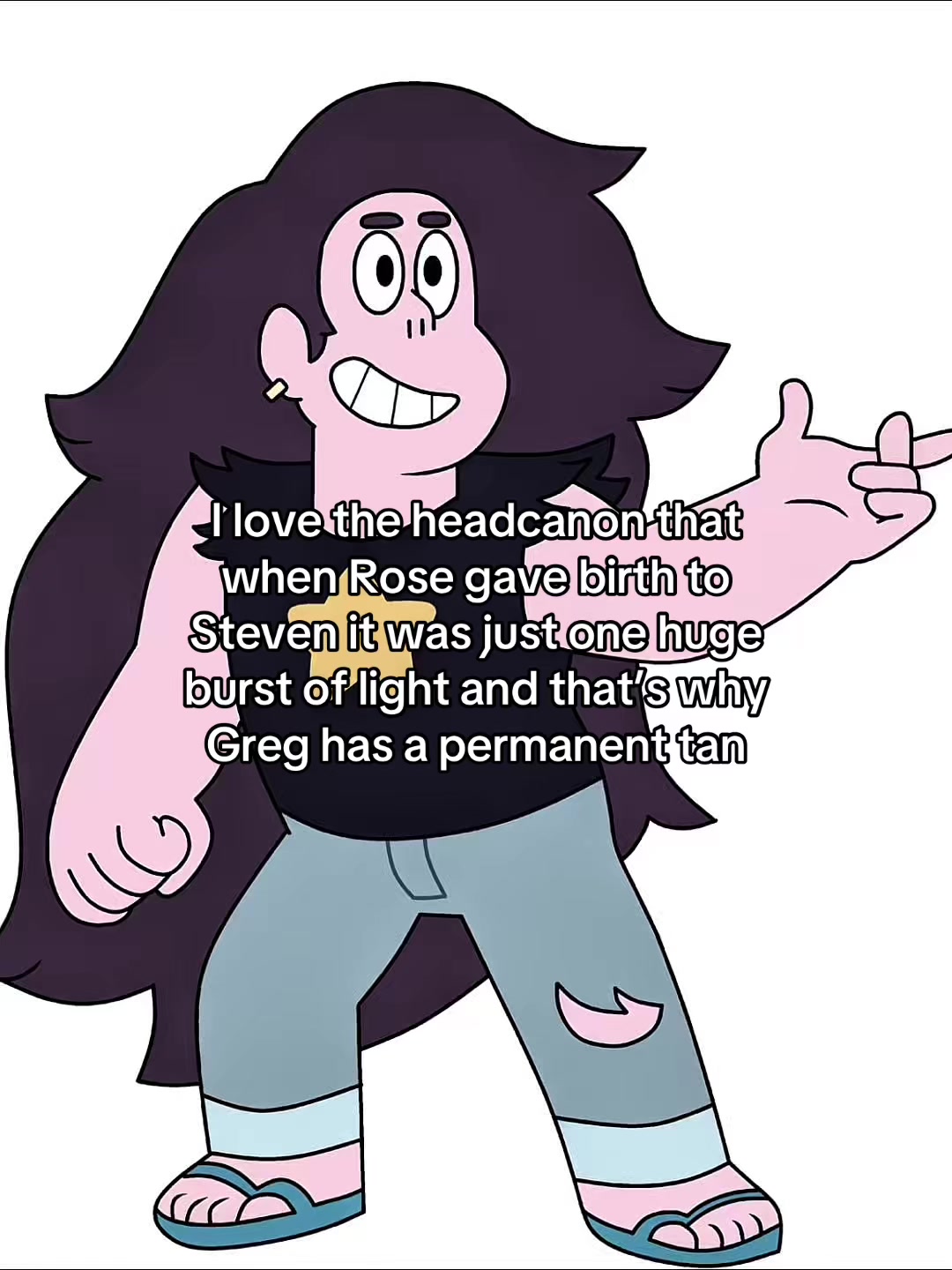 oh i love people on reddit #stevenuniverse #stevenuniversefuture #rosequartz #headcanon #fyp 