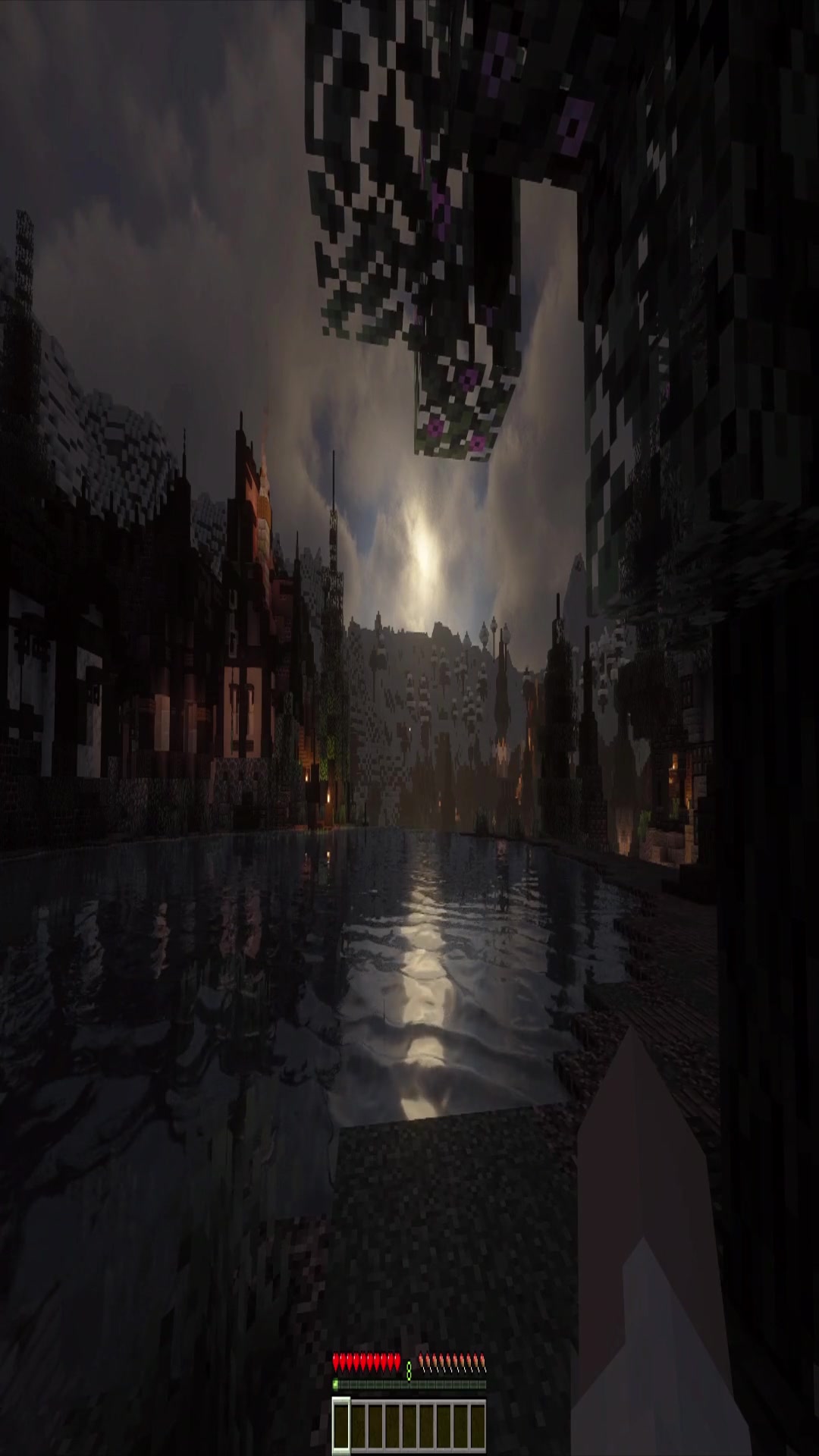 moonlight on the river | #macdemarco #minecraft