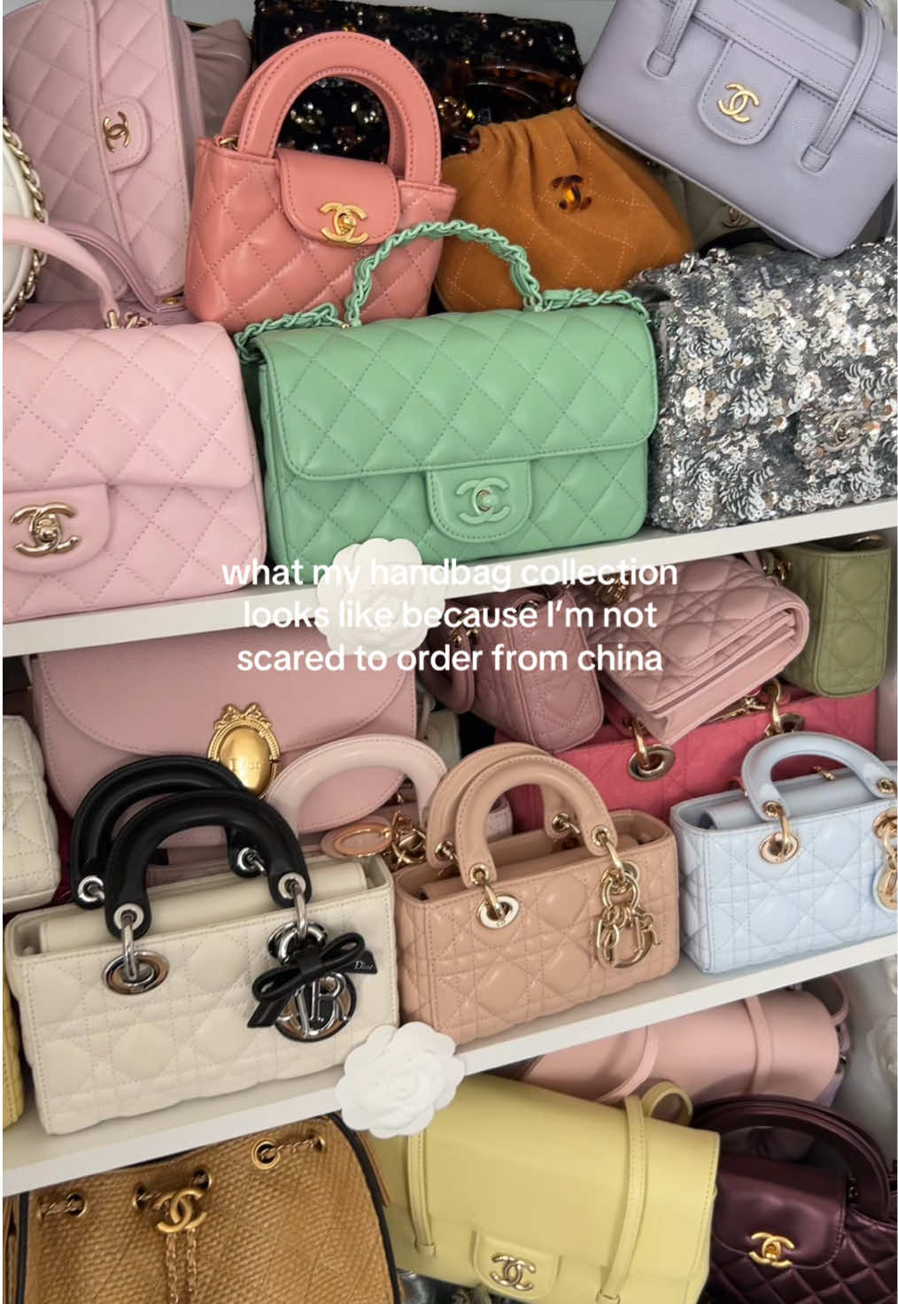 some may say this is larping to the max but I’m just on the spectrum for cute handbags  #designerbags #boujeeo
