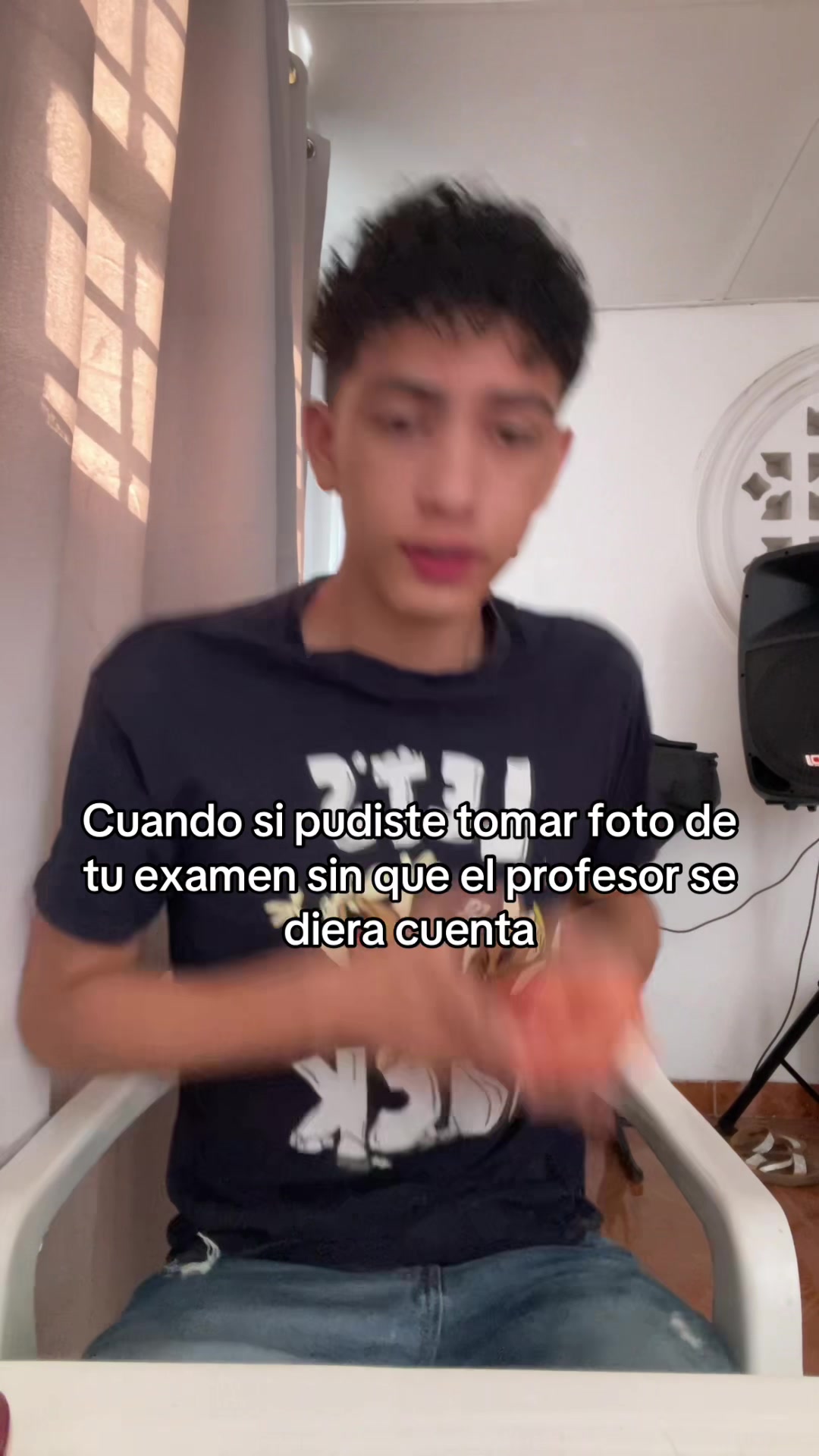 Quien ma hizo esto? #exame #copiarseenunexamen #viralvideo 
